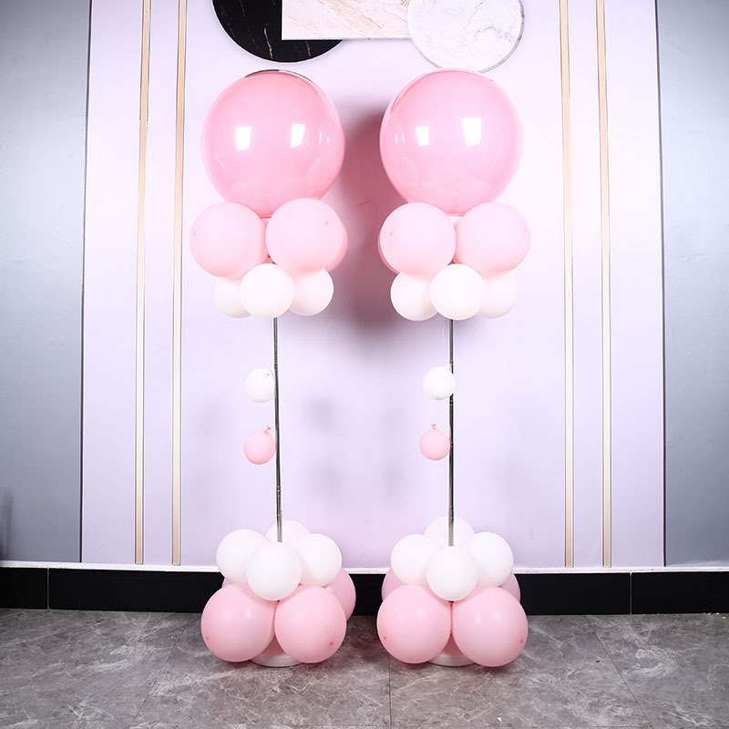 Centro comercial tienda apertura diseño globo columna traje boda decoración boda carretera plomo boda gran globo redondo soporte