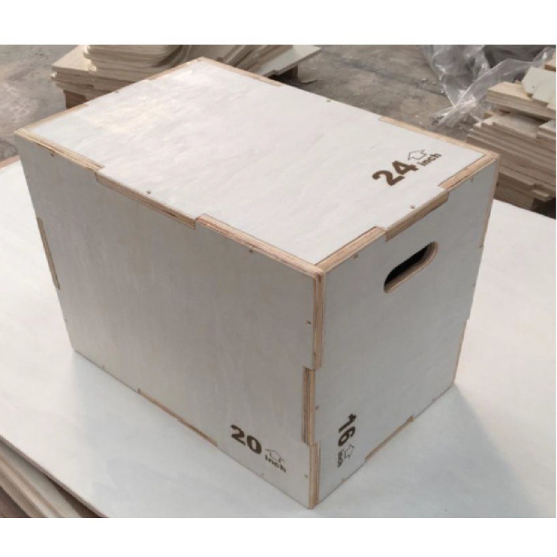 Wooden Jump Box, Solid Wood Jump Bench, Three-In-One Comprehensive Physical Training Equipment, Gymnastics Team Gym, Outdoor Sports Equipment