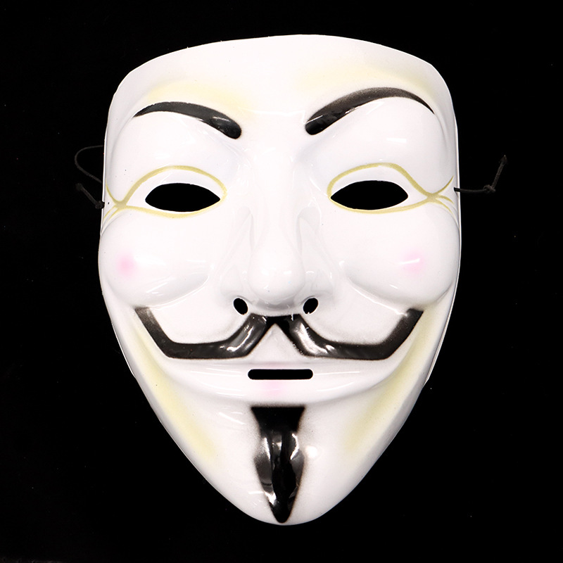 Cross-border especial popular Halloween horror tema V Vendetta máscara V monstruo en forma de V mascarada