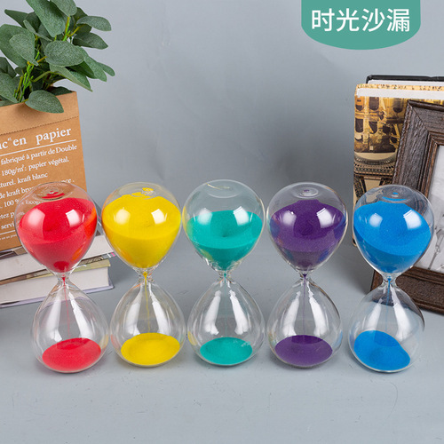 Water Droplet Hourglass 30-Minute Timer Home Desk Decor Graduation Day Festival Gift Business Travel Souvenir