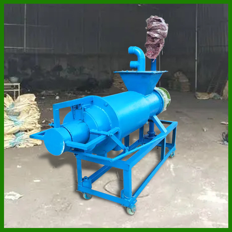 养牛场牛粪干湿分离机 牛粪固液分离设备4KW 脱水