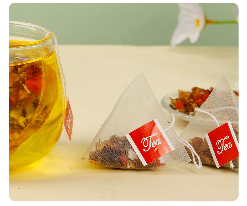 Sour Jujube Seed Lily Poria Sleep Tea 60 Pyramid Tea Bags Caffeine-Free Evening Herbal Blend specifications