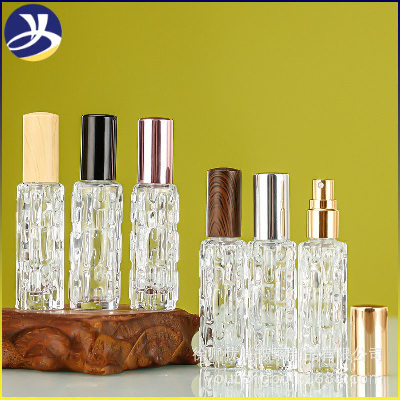 10ML苦瓜香水分装瓶滚珠瓶便携小样走珠空瓶子玻璃精油滚珠瓶