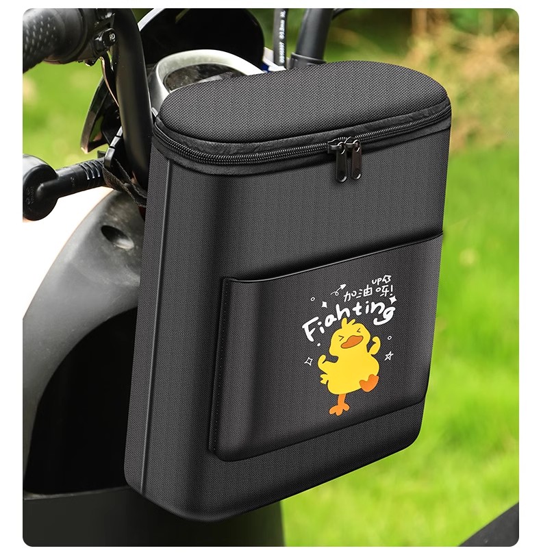 Electric Car Hanging Bag Front Storage Bag Storage Bag Hanging Bag Battery Car Artifact Waterproof Motorcycle Mobile Phone