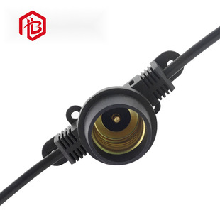 Factory supply E27 outdoor lighting lamp string breeding Christmas marquee lamp holder waterproof chandelier