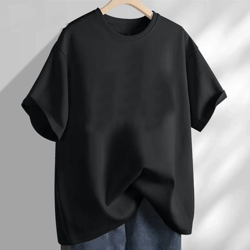 Strawberry Bear impresión versátil comercio exterior ins2026 camiseta de cuello redondo de manga corta camiseta casuales blanco T pareja