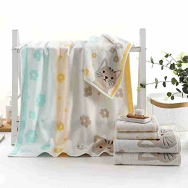 毛巾;浴巾、沙滩巾;方巾、中巾