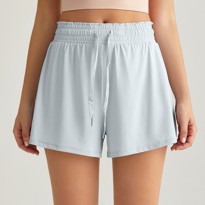 Shorts deportivos Weiman para mujer, protección solar, antiexposición, efecto dos piezas, holgados, de cintura alta, informales, para correr, yoga, para verano.