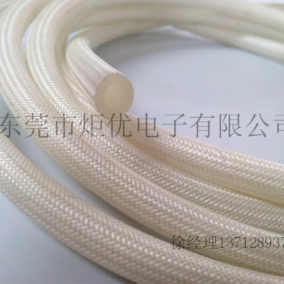 专业销售 透明编织硅胶管 内硅胶外编织管 内胶外纤管