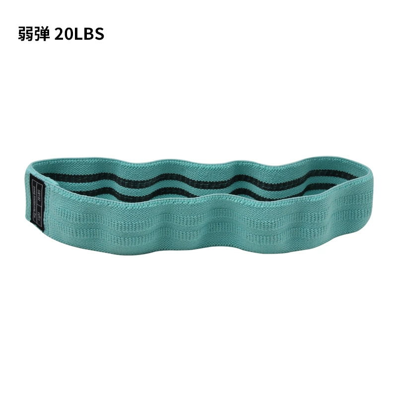 Resistance Loop Band WAISFIT, hip training elastic, polyester-cotton, 20–90 lb options