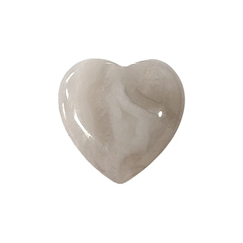 (Cross-border trading), (Wholesale), natural water, organic crystal heart shaped, accessories, 20mm, with gem