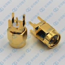 SMA�B�������ӹ��^����SMA-JE SMA-JHDƫ�� 1.6mm ��PCB�� ���_��