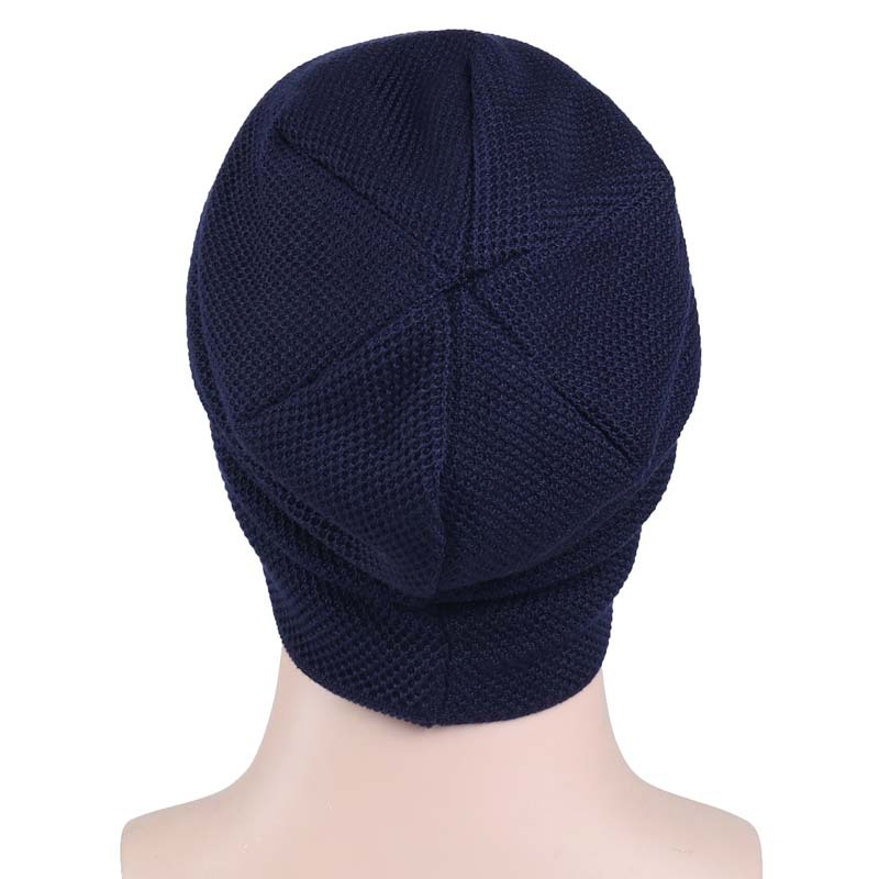 2023 Uusi Hot Selling Miesten Neulottu Hattu Pehmolla ja Lämmin päällinen Päähattu Korean Edition Kylmänkestävä villahattu Tide Syksy ja Talvi Cross Border_voghion.com