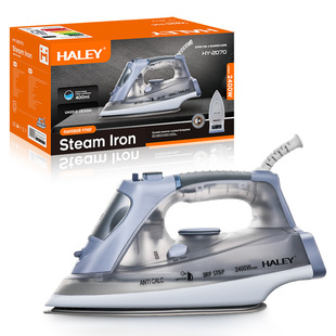 HALEY European standard cross-border steam iron portable ironing machine five-speed temperature regulating pressure type high-power electric iron
