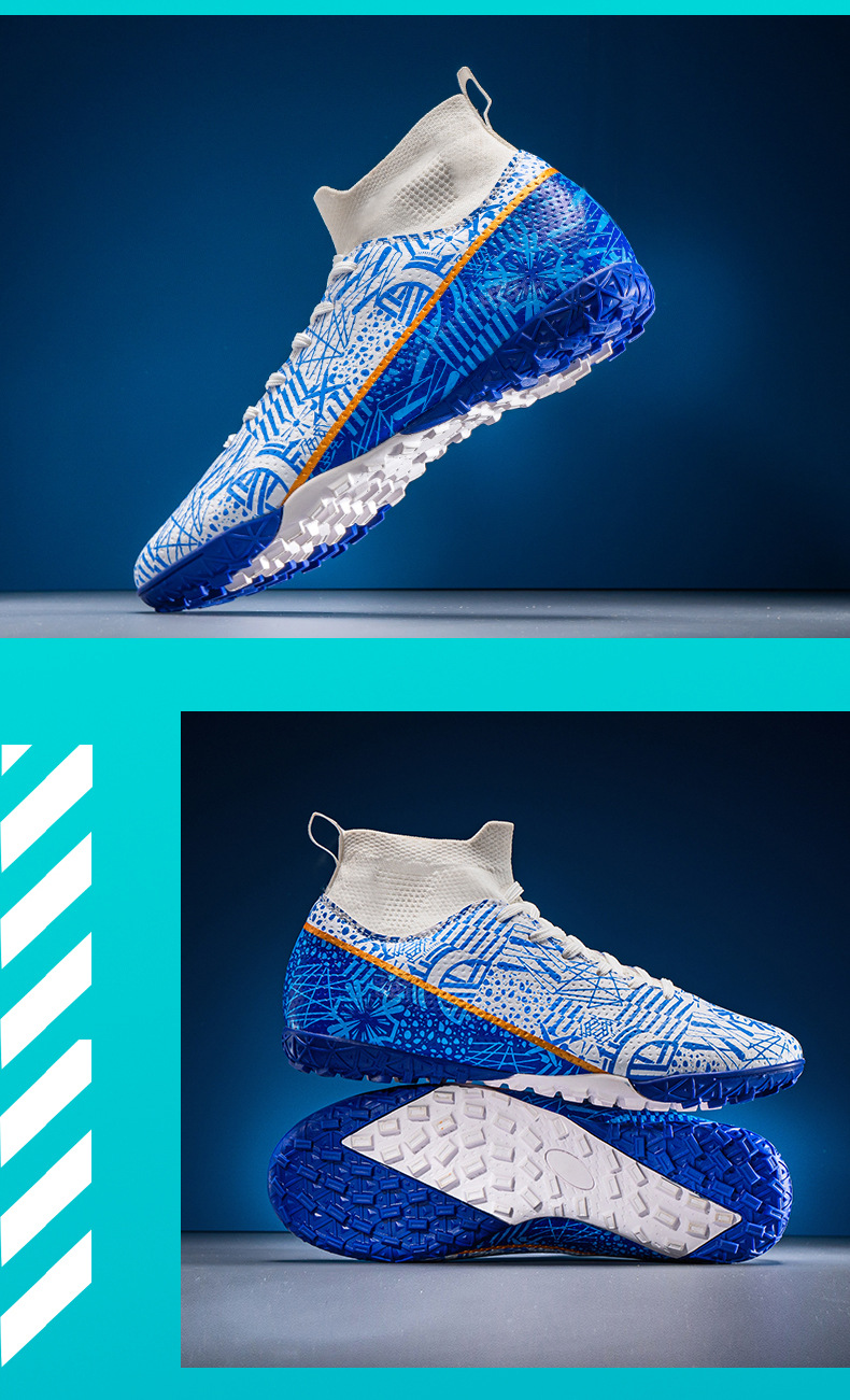 High Top Camo World Cup Long Broken Nail Match Kinder und Erwachsene Sonderangebot Fußballschuhe für Herren_voghion.com