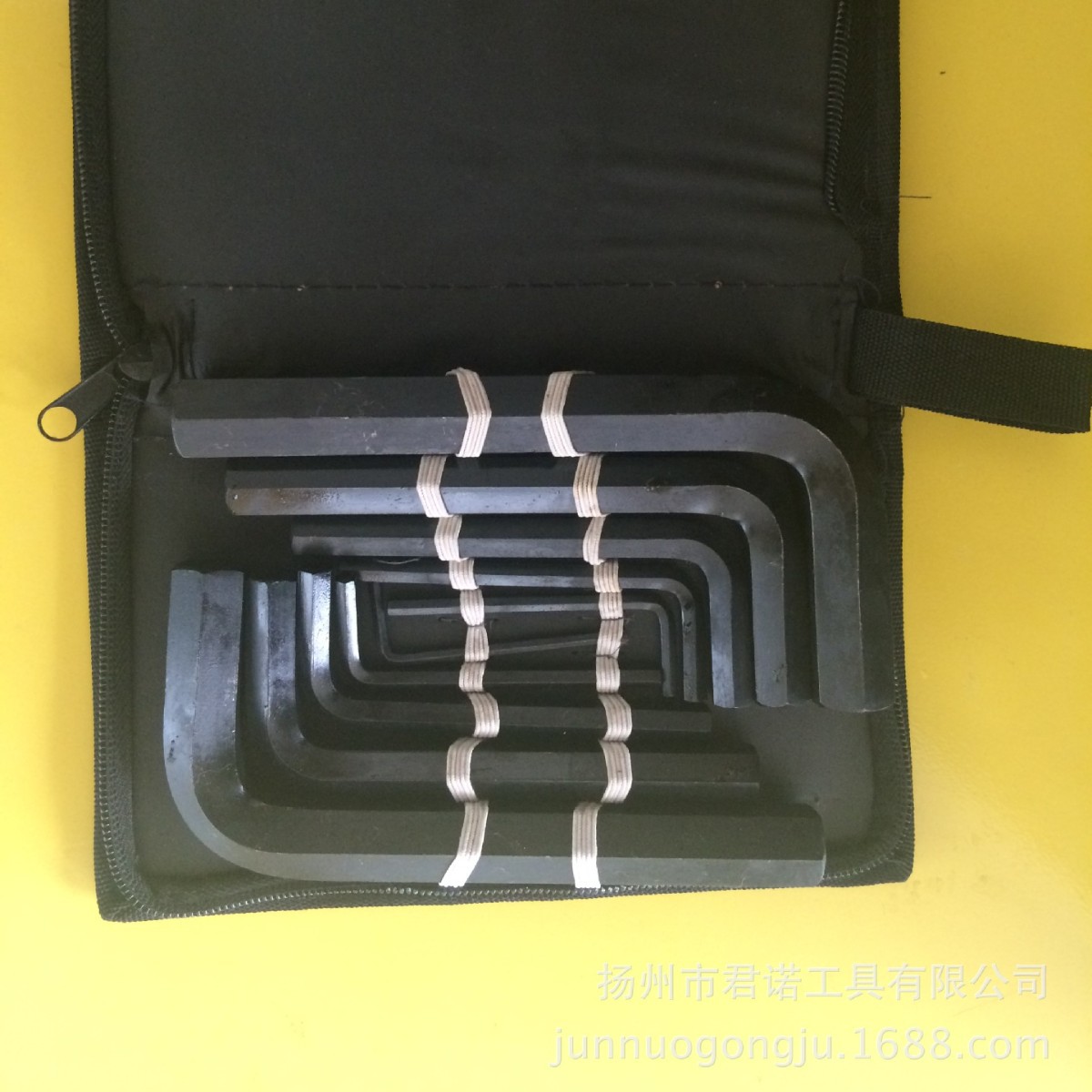 君诺工具生产各种牛津包系列组套公制内六角扳手厂家六边形扳手
