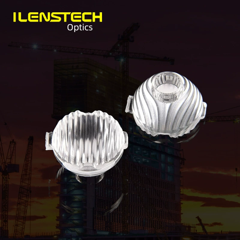 Полосатый объектив 20*60 градусов 10 мм мини-настенный светильник для помещений/прожектор/линза прожектора I