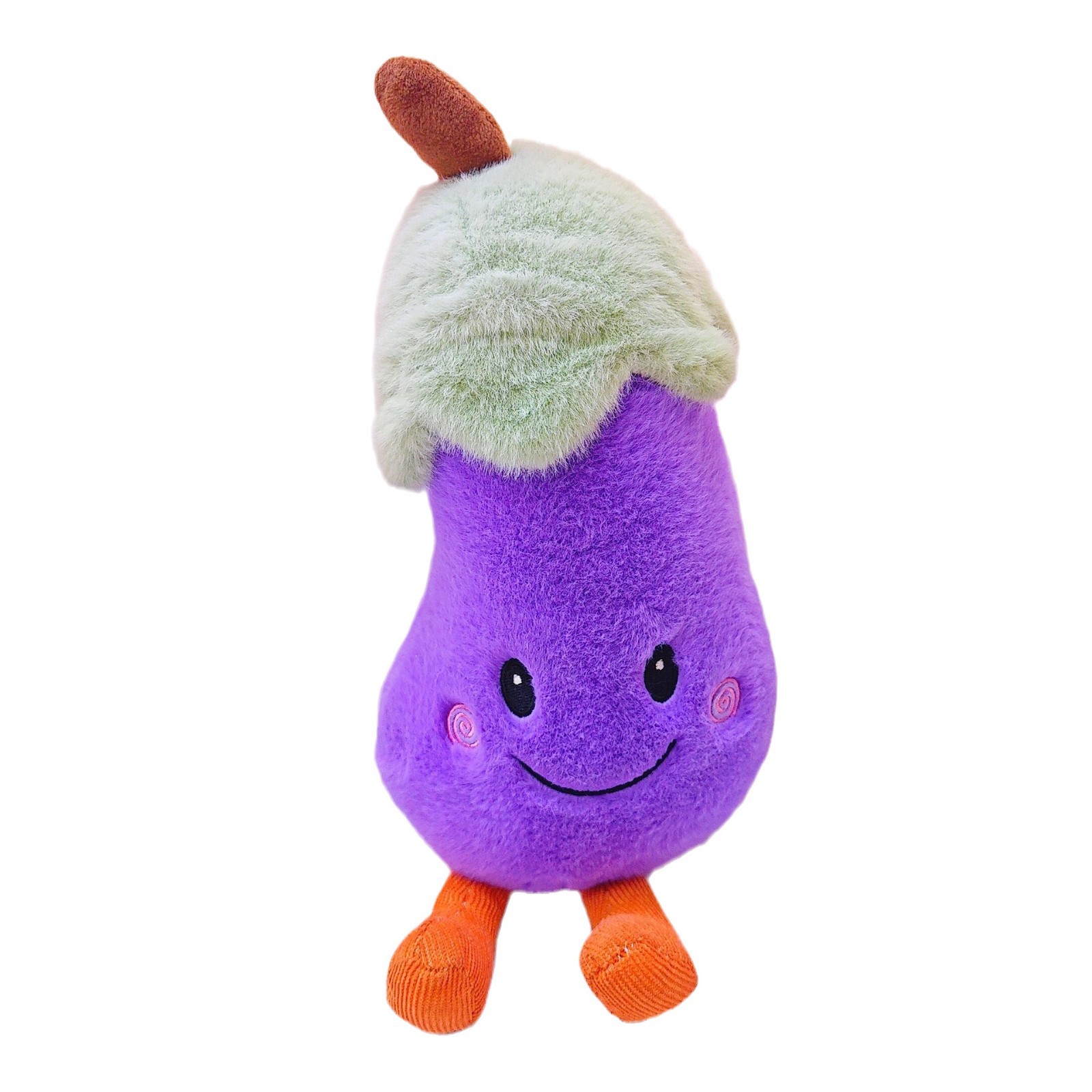 Muñeco de Peluche de Berenjena de 10 Pulgadas Felpa Algodón PP para Niños image 6