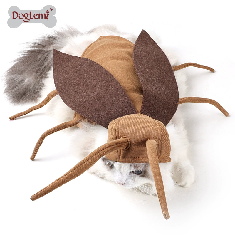 Новая трансграничная одежда для домашних животных на Хэллоуин, милая одежда для собак и тараканов, рождественская одежда для кошек оптом