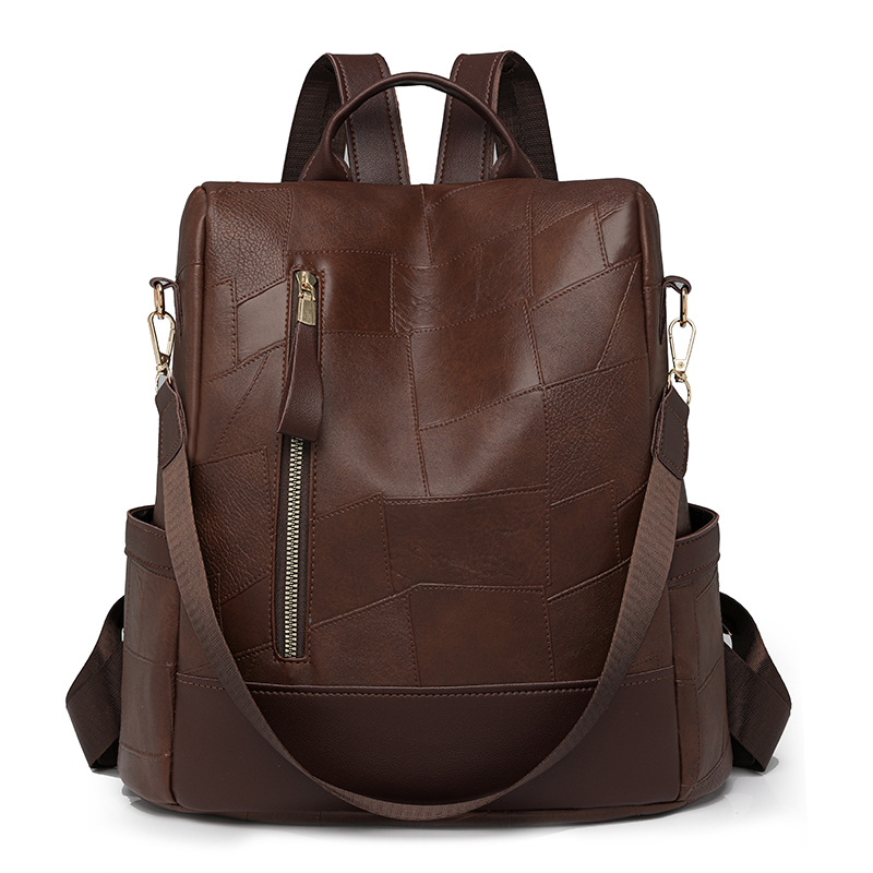 2024 mochila de nuevo estilo mochila para mujer mochila retro de gran capacidad mochila casual simple para mujer mochila para mamá