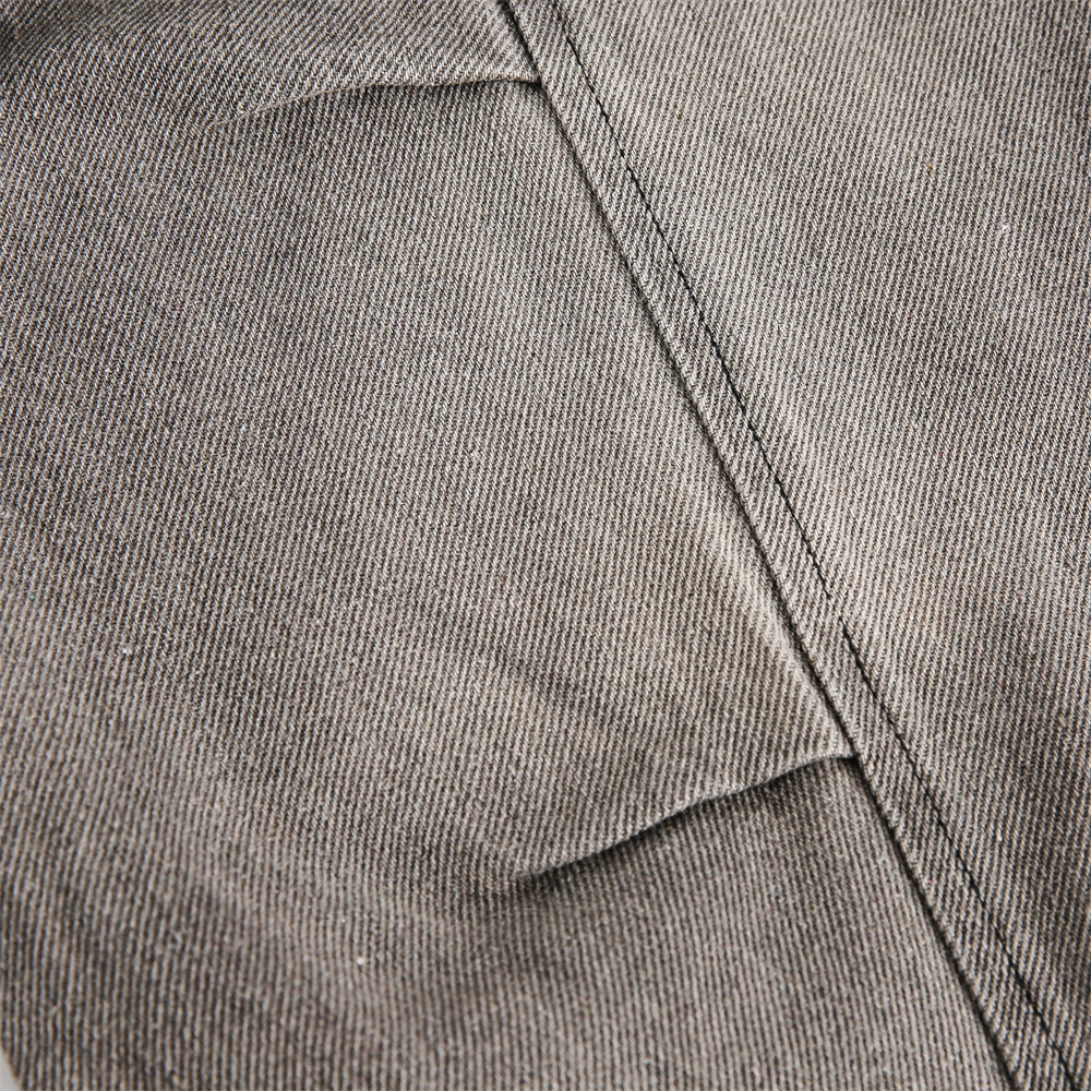 Giacca da uomo in denim lavato, sbiadito, stile punk, stile street, primavera/autunno, sfilacciata, ampia e con colletto rovesciato_voghion.com