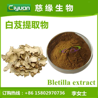 白芨提取物 Bletilla extract 水溶白及粉SC厂家慈缘现货包邮1kg