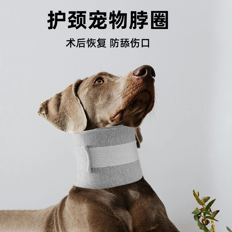 宠物伊丽莎白圈猫狗术后防护罩防舔保护套猫狗美容罩防咬圈项圈|undefined
