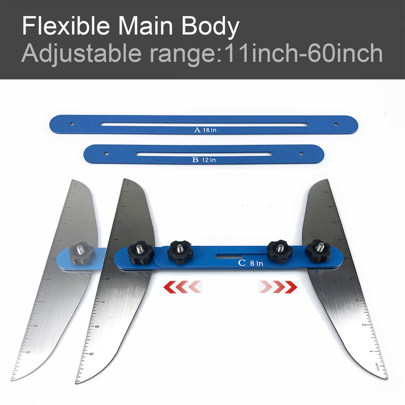 新款楼梯尺 多功能折叠尺 家居工具 Stair Tread Gauge|undefined