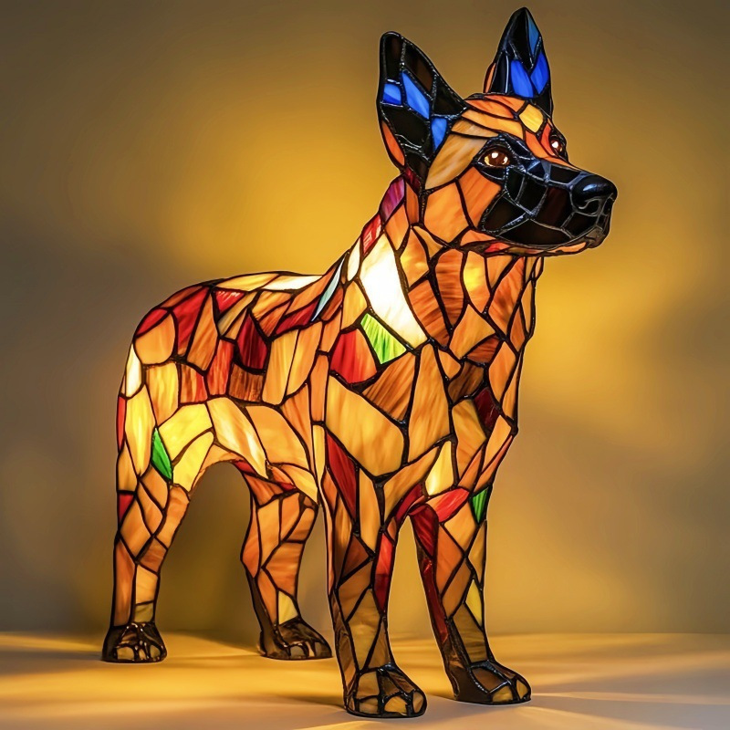 跨境Cat Lamp-Dachshund Lamp-Bigfoot Lamp树脂雕像LED灯摆件|undefined