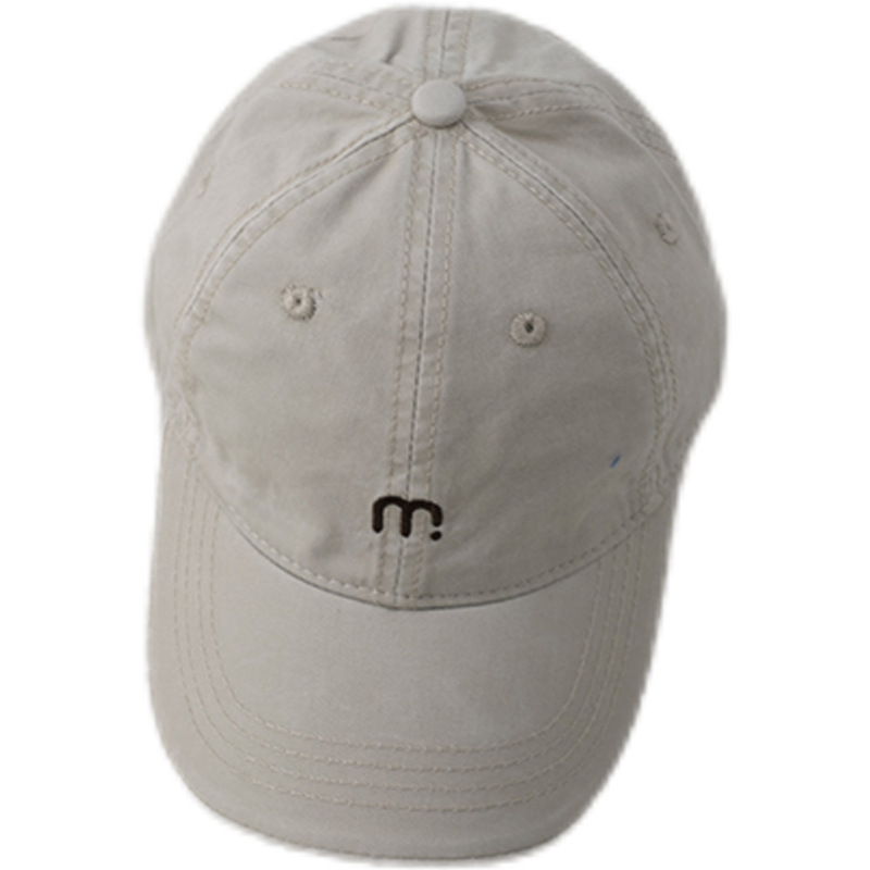 ins sombrero de pato para bebés coreanos primavera y otoño letra m bordado sombrero de béisbol para niños ocio versátil sombrero para niños
