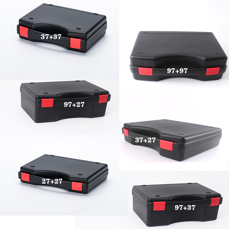 Caja de herramientas de hardware PP Caja de protección de instrumentos ABS Caja de embalaje de plástico general para dispositivos electrónicos de fotografía