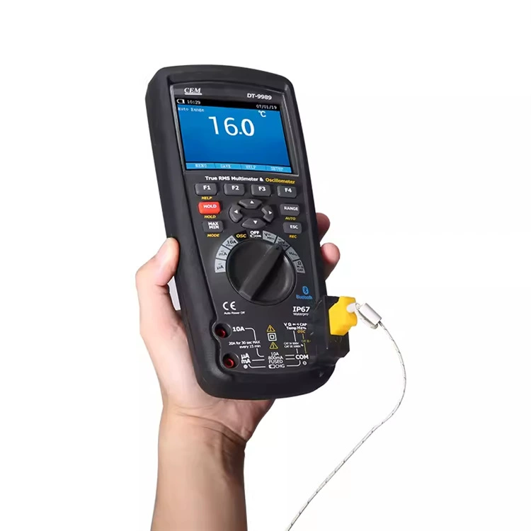 CEM Huasheng Chang Цифровой мультиметр DT-9989 портативный осциллограф Цифровой мультиметр Высокая точность