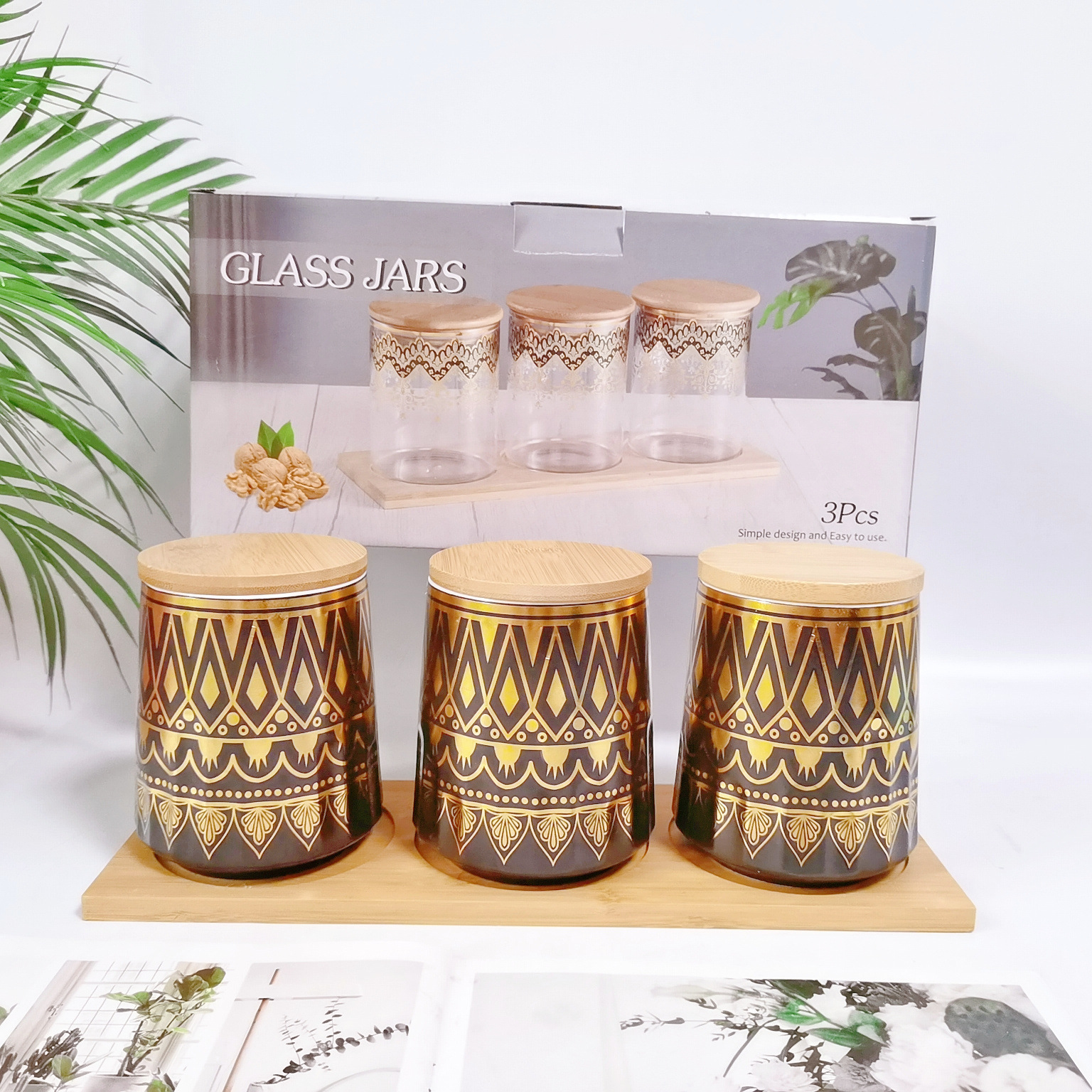 Tanques de condimentos de exportación de Oriente Medio, tanques sellados de cerámica para dedos, tanques de almacenamiento y almacenamiento de granos diversos, tanques de azúcar de café, tanques de almacenamiento de alimentos