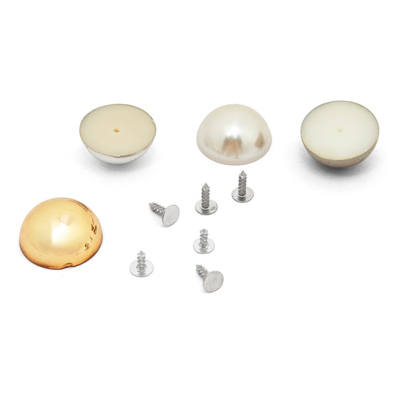 プラスチック半円形パールスタッズ平底衣類バッグ靴と帽子半円形プラスチックパールカラー diy アクセサリービーズ|undefined