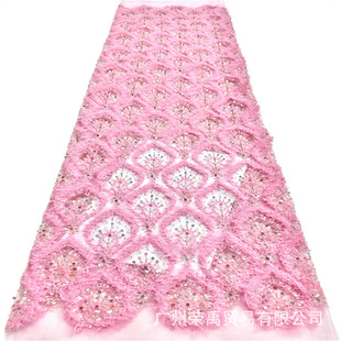 ���ޱP������ٽz���ϻ鼆�Y��Nigerian Sequins Lace for Dress