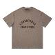 Spring and summer 2024 new FOG line pressure glue letter round neck pullover short sleeve men and women with a batch of hair