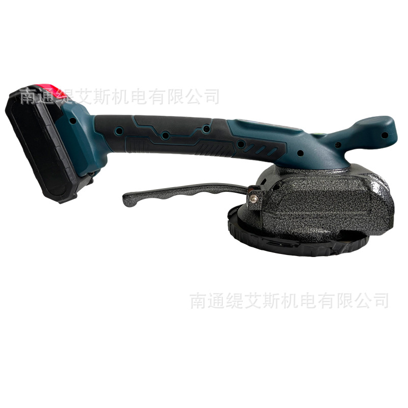 Transfronterizo 21V litio eléctrico sin escobillas máquina de pavimentación de baldosas de ladrillo de suelo herramienta auxiliar de alta potencia máquina de pavimentación de ladrillos automática