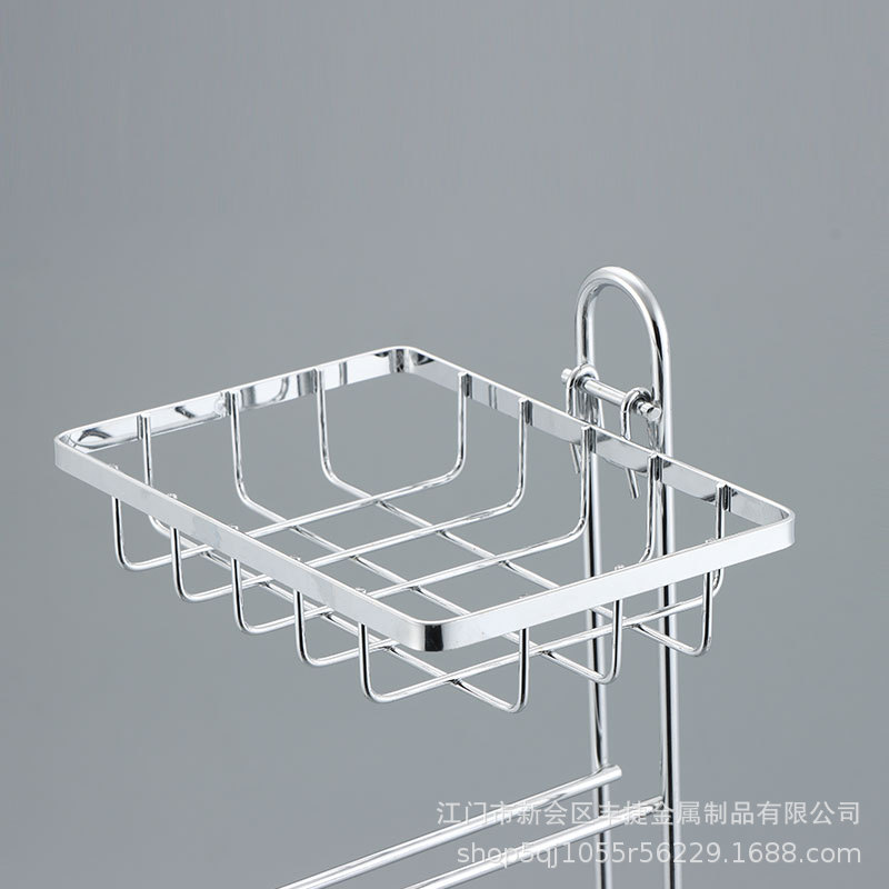 跨境电商欧美风格纸巾架多功能镀铬