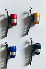 自行車燈夜騎超亮迷你型強光手電筒山地車前燈單車燈騎行裝備配件