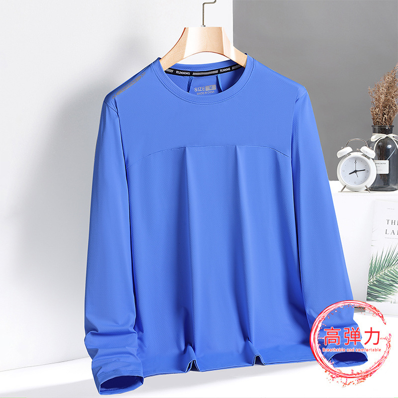 Summer silk long-sleeve