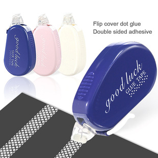 Ins High Color Value Dot Glue Hand Account Double-sided Adhesive for Students Cute DIY Handmade Seamless Mesh High Viscosity Tape