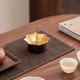 合金茶漏茶滤网茶叶过滤器茶具配件泡茶漏斗泡茶器批发漏勺隔茶渣
