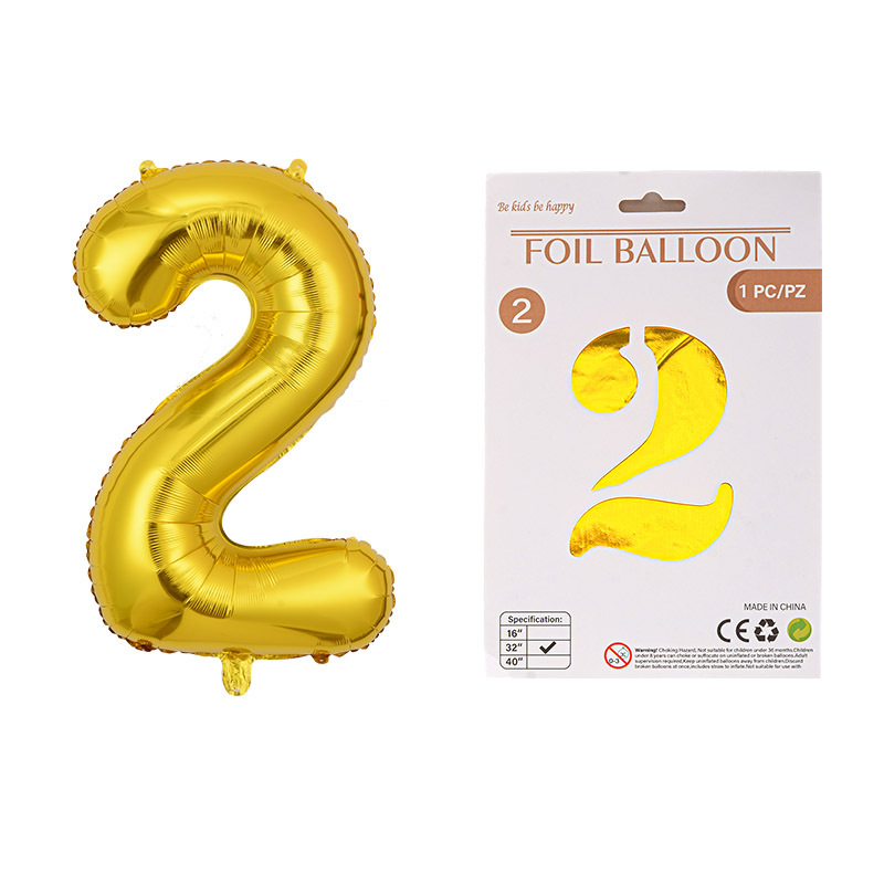 Globo de película de aluminio digital de 32 pulgadas, tarjeta de papel, tapa dura, paquete individual, cuerpo delgado, fiesta digital, globo decorativo flotante