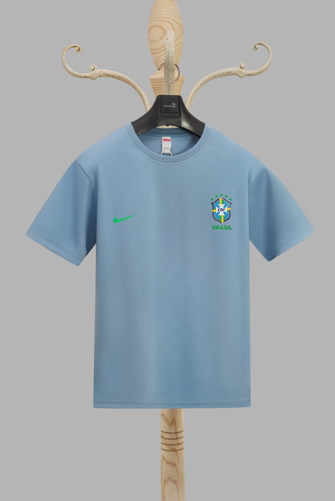 2024 America's Cup Brasil Camiseta 3D Impresión digital para hombres Deportes Deportes Camiseta suelta transpirable de manga corta con cuello redondo