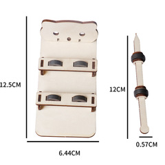 Magnetic small experiment educational toy DIY magnetic levitation technology small craft children's wooden educational toy science education