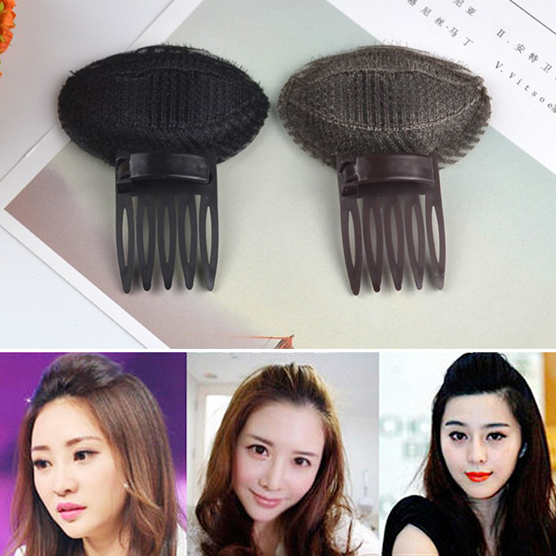 Topper for raising hair, fluffy hair pad, root insertion comb, fluffy sticker, hair clip, comb, bangs heightener, fluffy magic tool
