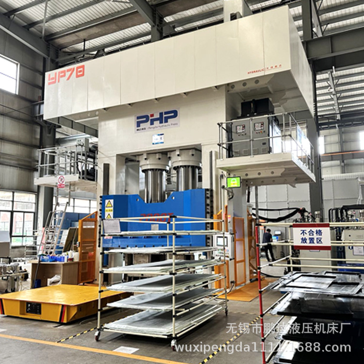 树脂加热大型保险杠底护板模压设备 SMC玻璃钢LFT-D框架模压设备