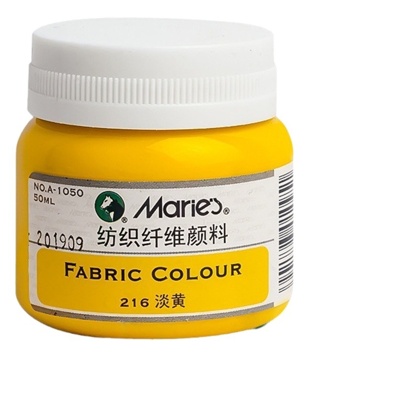 Marley pintura textil traje fibra pintura al por mayor ropa pintada a mano lienzo pintura zapatos DIY monocromo impermeable resistente al sol