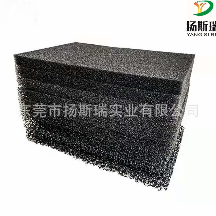 Подгонянная различная губка фильтра апертуры огнестойкая огнеупорная губка проницаемая очистка сточных вод пыли фильтр с активированным углем