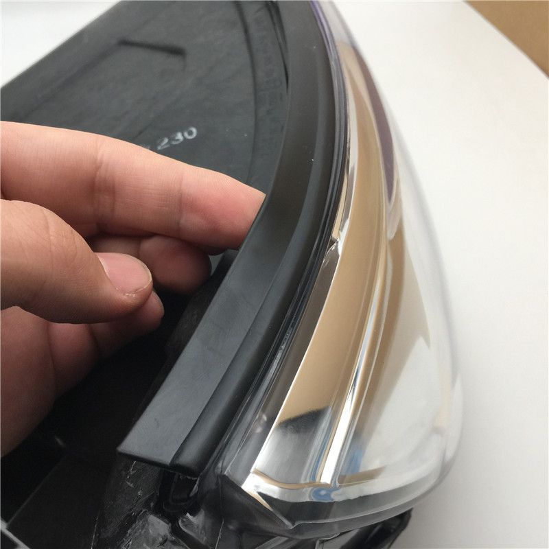 适配大众途观08--17引擎盖下防水防尘前大灯上密封胶皮条装饰条